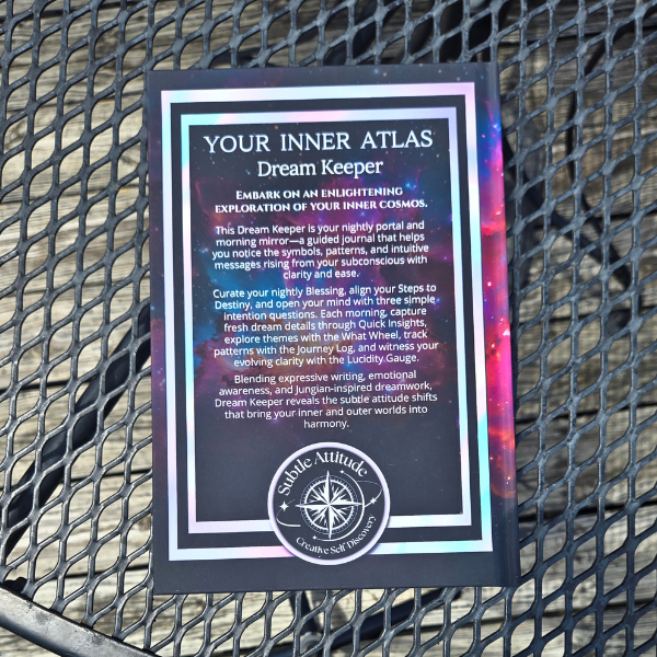 Your Inner Atlas – Dream Keeper | Guided Dream Journal for Dreamwork & Intuition | Hardcover - Image 3