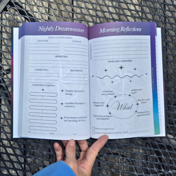 Your Inner Atlas – Dream Keeper | Guided Dream Journal for Dreamwork & Intuition | Hardcover - Image 4