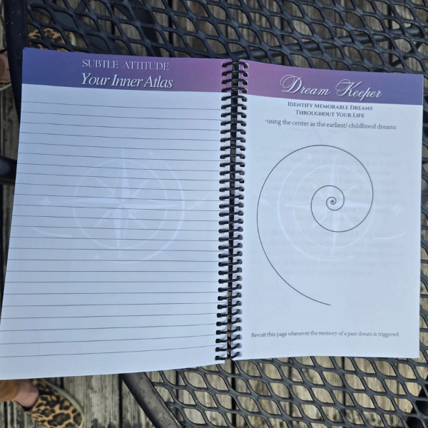 Your Inner Atlas – Dream Keeper | Guided Dream Journal for Dreamwork & Intuition | Spiral Bound Journal - Image 7