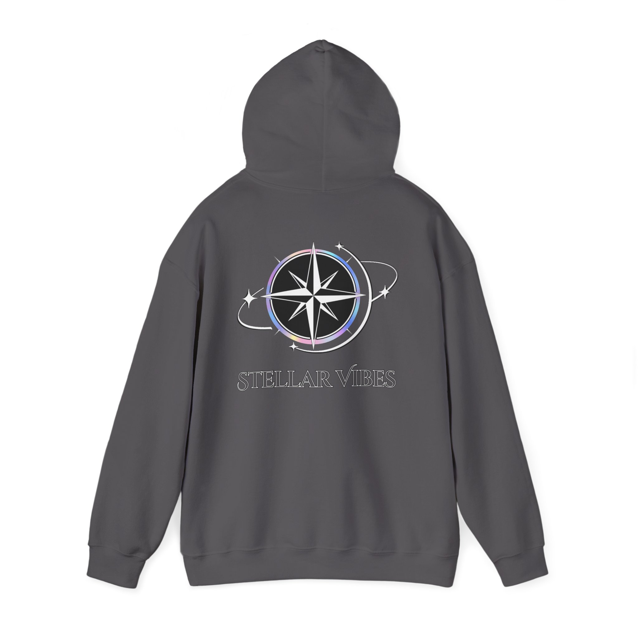 Stellar Vibes Hoodie — Cosmic Compass Graphic Hooded Sweatshirt - Image 15