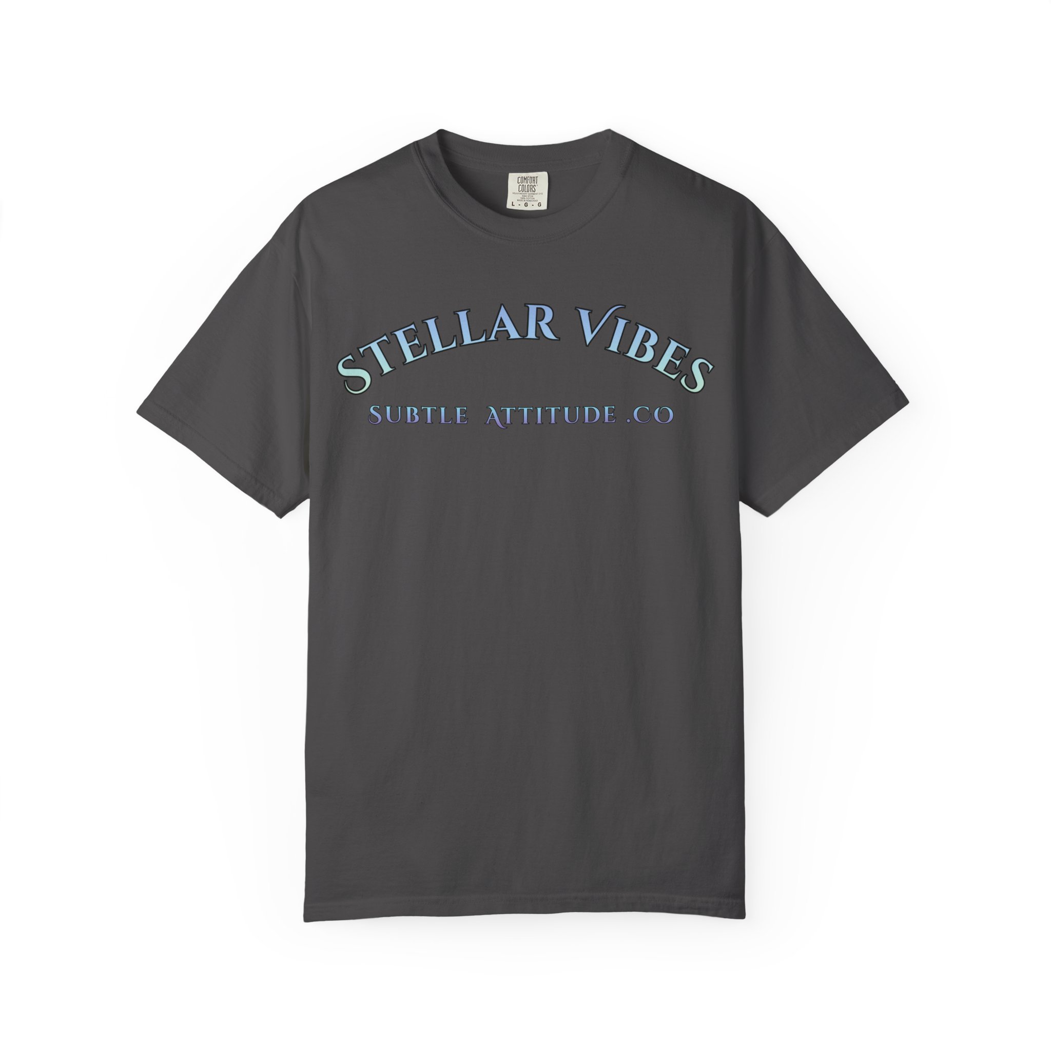 Stellar Vibes T‑Shirt — Holographic Space Logo Tee - Image 13