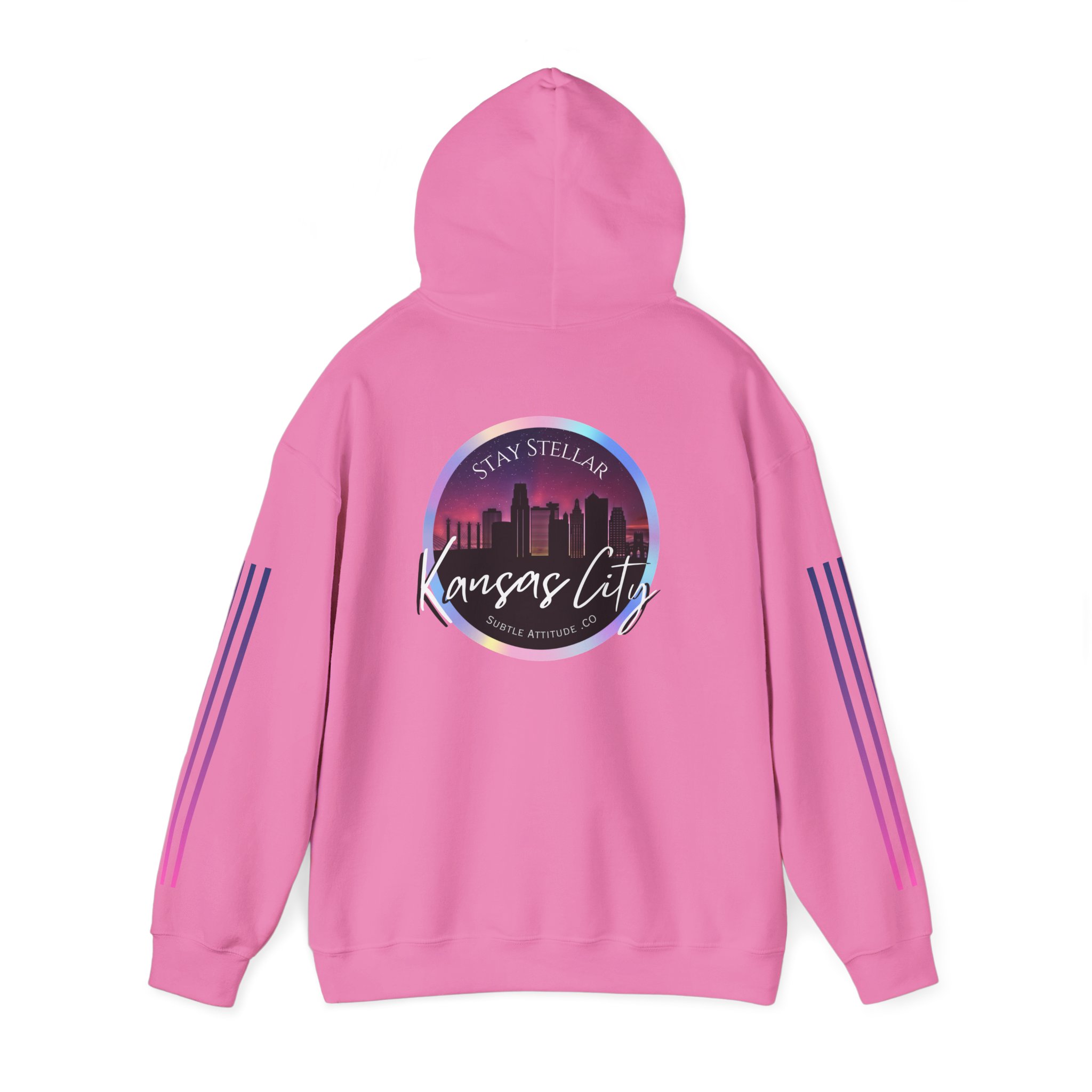 Hoodie — "Stellar Vibes" Kansas City Skyline Pullover - Image 47