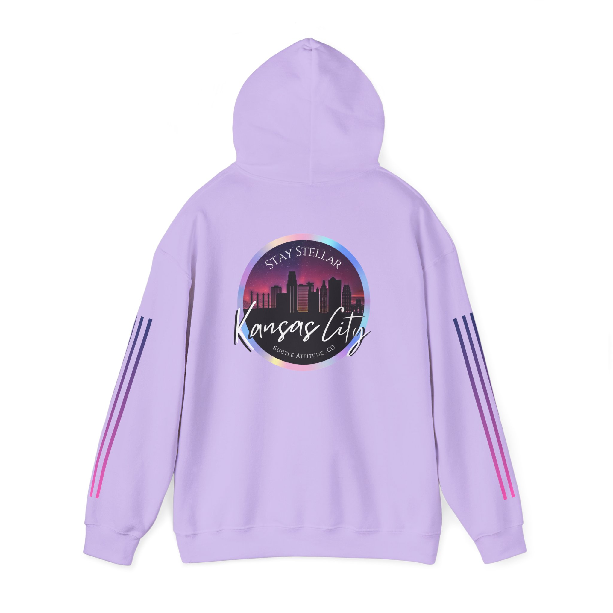 Hoodie — "Stellar Vibes" Kansas City Skyline Pullover - Image 39