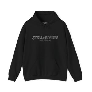 Stellar Vibes Hoodie — Cosmic Compass Graphic Hooded Sweatshirt